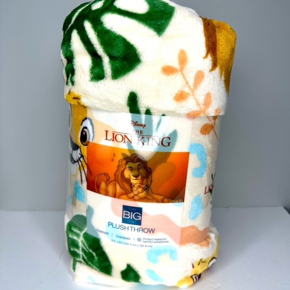 Disney Lion King Simba Throw Blanket 60 x 72 - Picture 2 of 5
